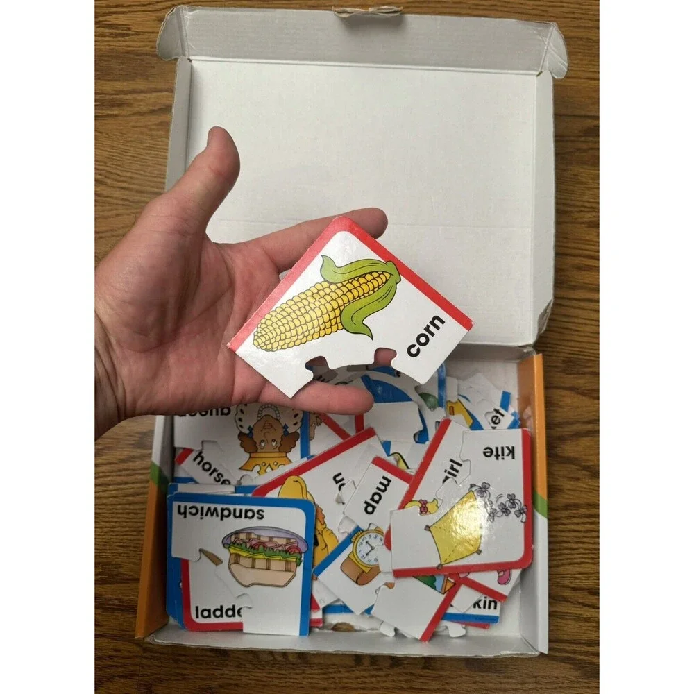 Scholastic Learning Puzzles Beginning‎ Sounds Ages 5+